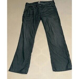 True Religion Men’s Geno Straight Leg Corduroy Pants In Color Green Sz 34